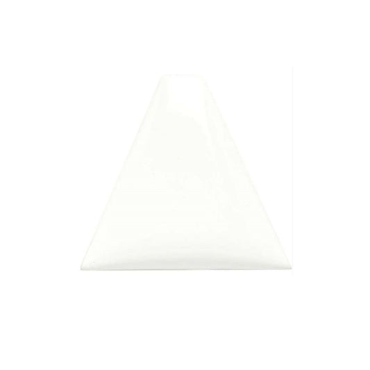 HALF PILLOW 4" (CUT CORNERS) WHITE